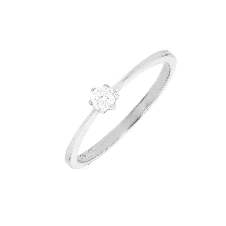 Acheter Solitaire diamant 0.10 carat or blanc 1.50g Comme neuf - 450,00 € Solitaire diamant 0.10 carat or blanc 1.50g Comme neuf - reconditionné disponible sur Gemme Les Bijoux